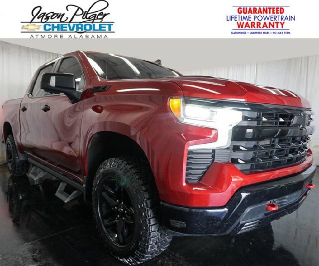 Used 2022 Chevrolet Silverado 1500 LT Trail Boss Truck Crew Cab