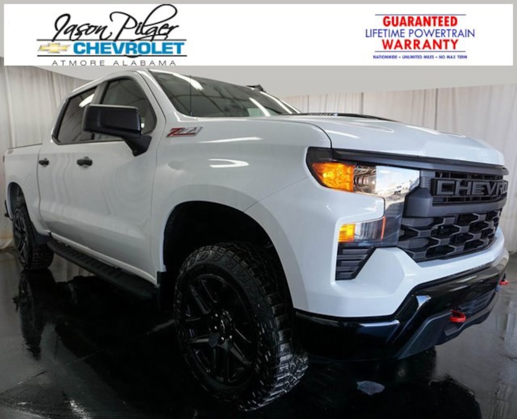 New 2026 Chevrolet Silverado 1500 Custom Trail Boss Truck