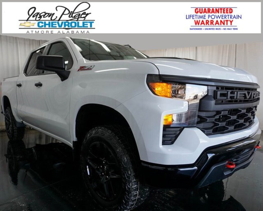 New 2026 Chevrolet Silverado 1500 Custom Trail Boss Truck