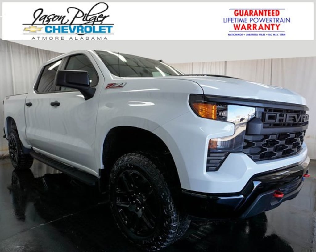 New 2026 Chevrolet Silverado 1500 Custom Trail Boss Truck