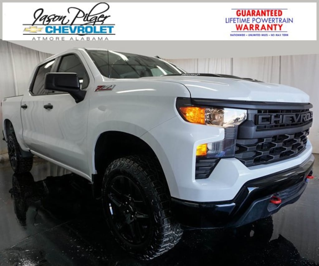 New 2026 Chevrolet Silverado 1500 Custom Trail Boss Truck