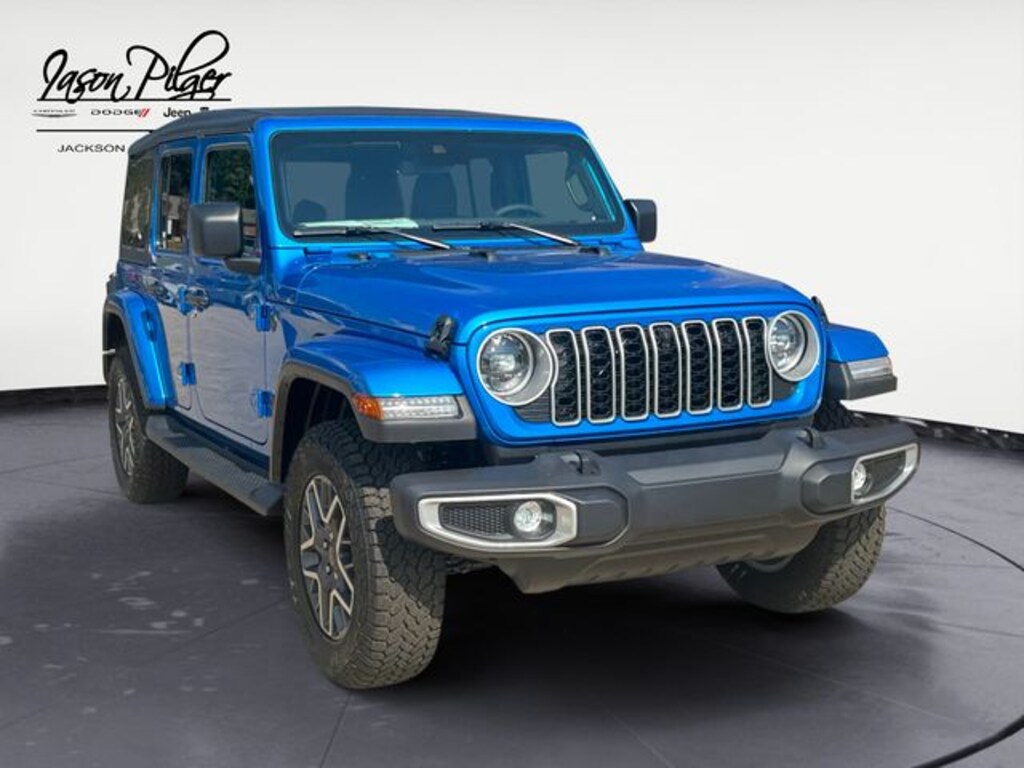 New 2025 Jeep Wrangler 4-DOOR SAHARA Sport Utility