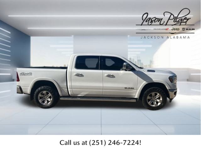 Used 2021 RAM Ram 1500 Pickup Laramie with VIN 1C6SRFJT0MN770032 for sale in Jackson, AL