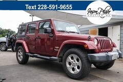 Used 2013 Jeep Wrangler Unlimited Sahara SUV for sale in Gautier, MS