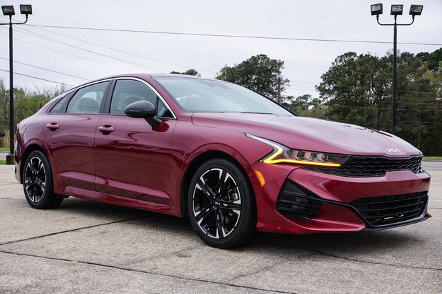 Used 2022 Kia K5 GT-Line with VIN 5XXG64J20NG130094 for sale in Gautier, MS