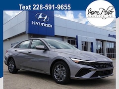 New 2026 Hyundai Elantra Hybrid Blue Sedan for sale in Gautier, MS