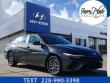 New 2026 Hyundai Elantra Hybrid Blue Sedan