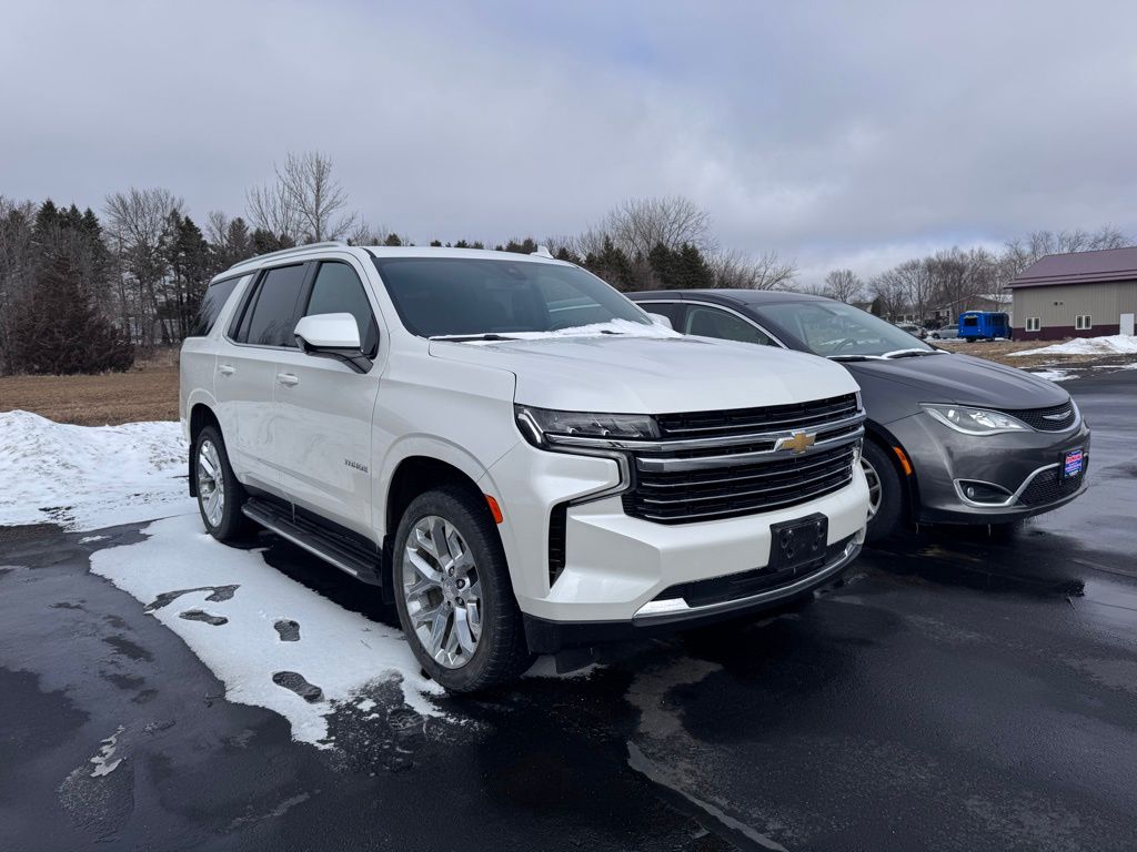Certified 2021 Chevrolet Tahoe LT with VIN 1GNSKNKD0MR473552 for sale in Hutchinson, Minnesota