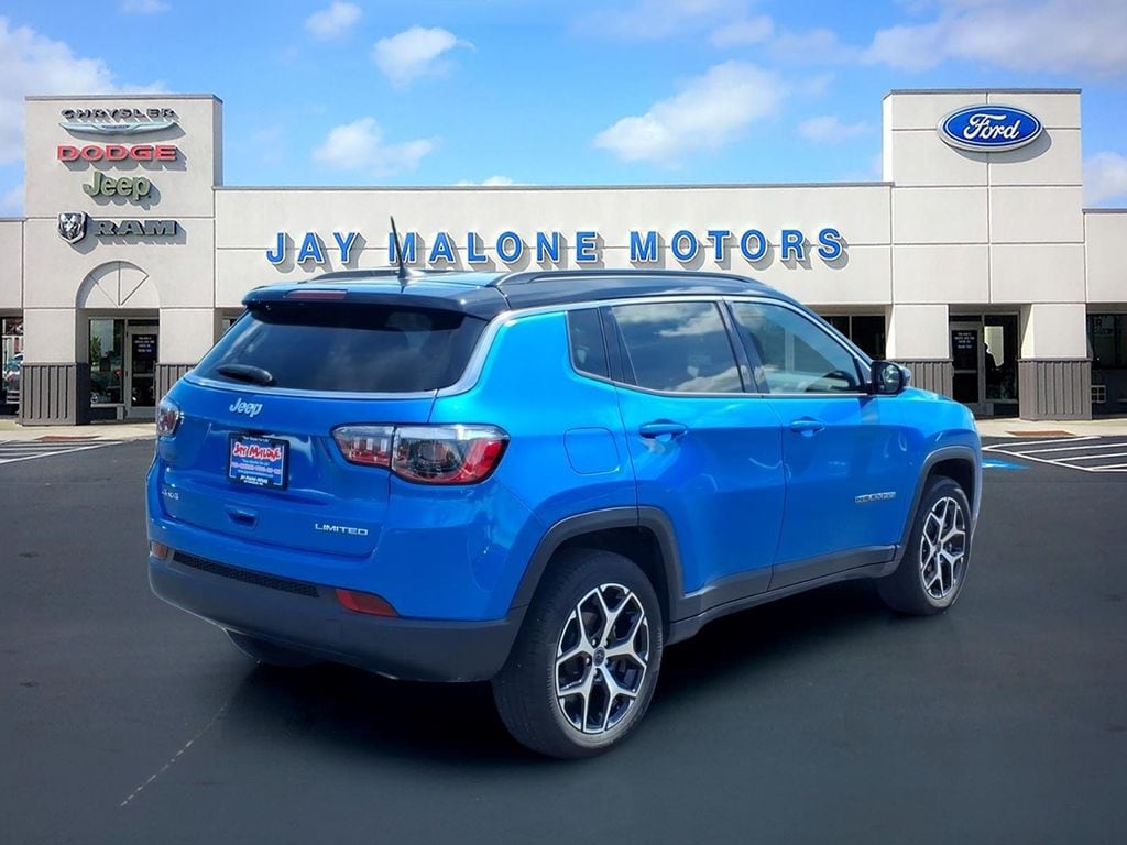 Certified 2026 Jeep Compass Limited with VIN 3C4NJDCN4TT187459 for sale in Hutchinson, Minnesota