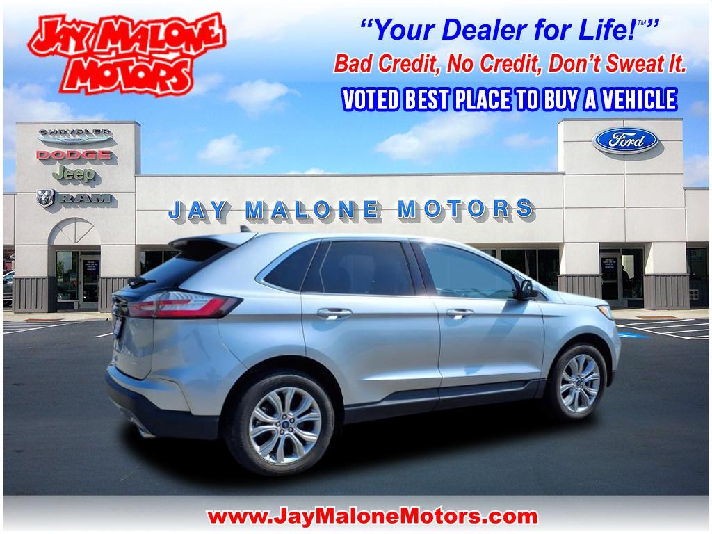 Certified 2022 Ford Edge Titanium with VIN 2FMPK4K90NBB04694 for sale in Hutchinson, Minnesota