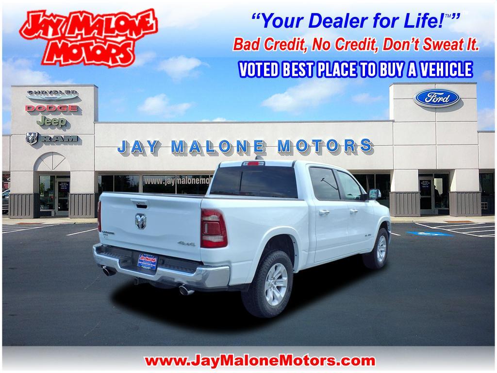 Used 2021 RAM Ram 1500 Pickup Laramie with VIN 1C6SRFJT4MN700551 for sale in Hutchinson, Minnesota