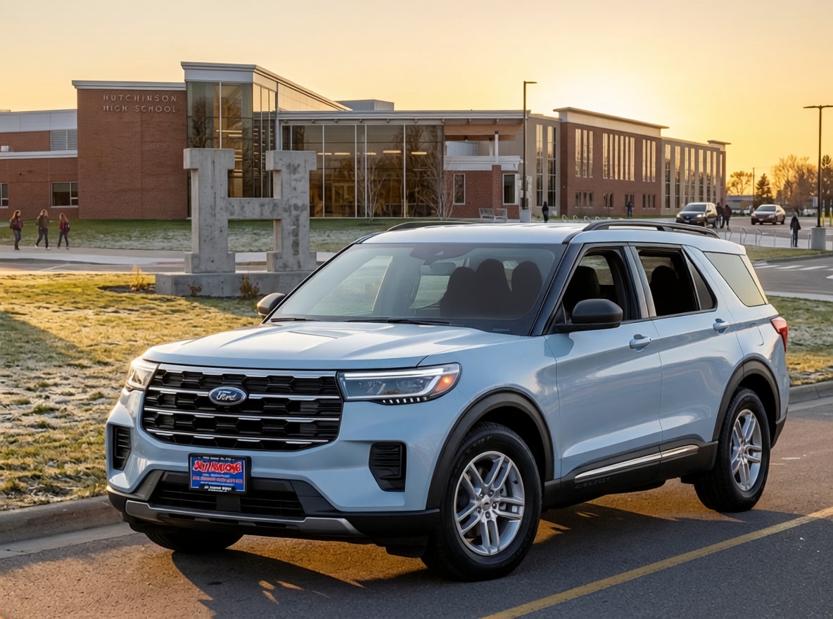 2026 Ford Explorer technology and BlueCruise at Jay Malone Ford Hutchinson MN