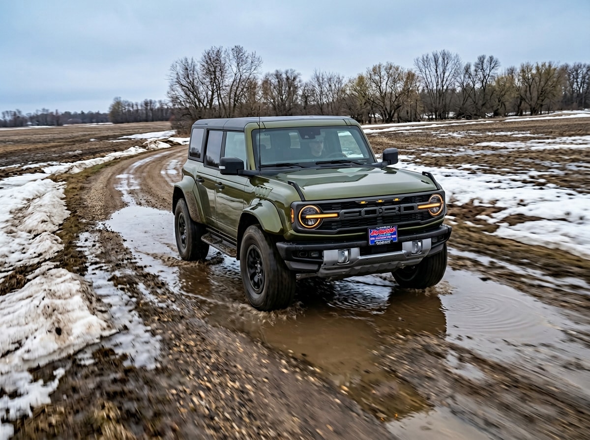 2026 Ford Bronco in Minnesota winter at Jay Malone Ford in Hutchinson, MN