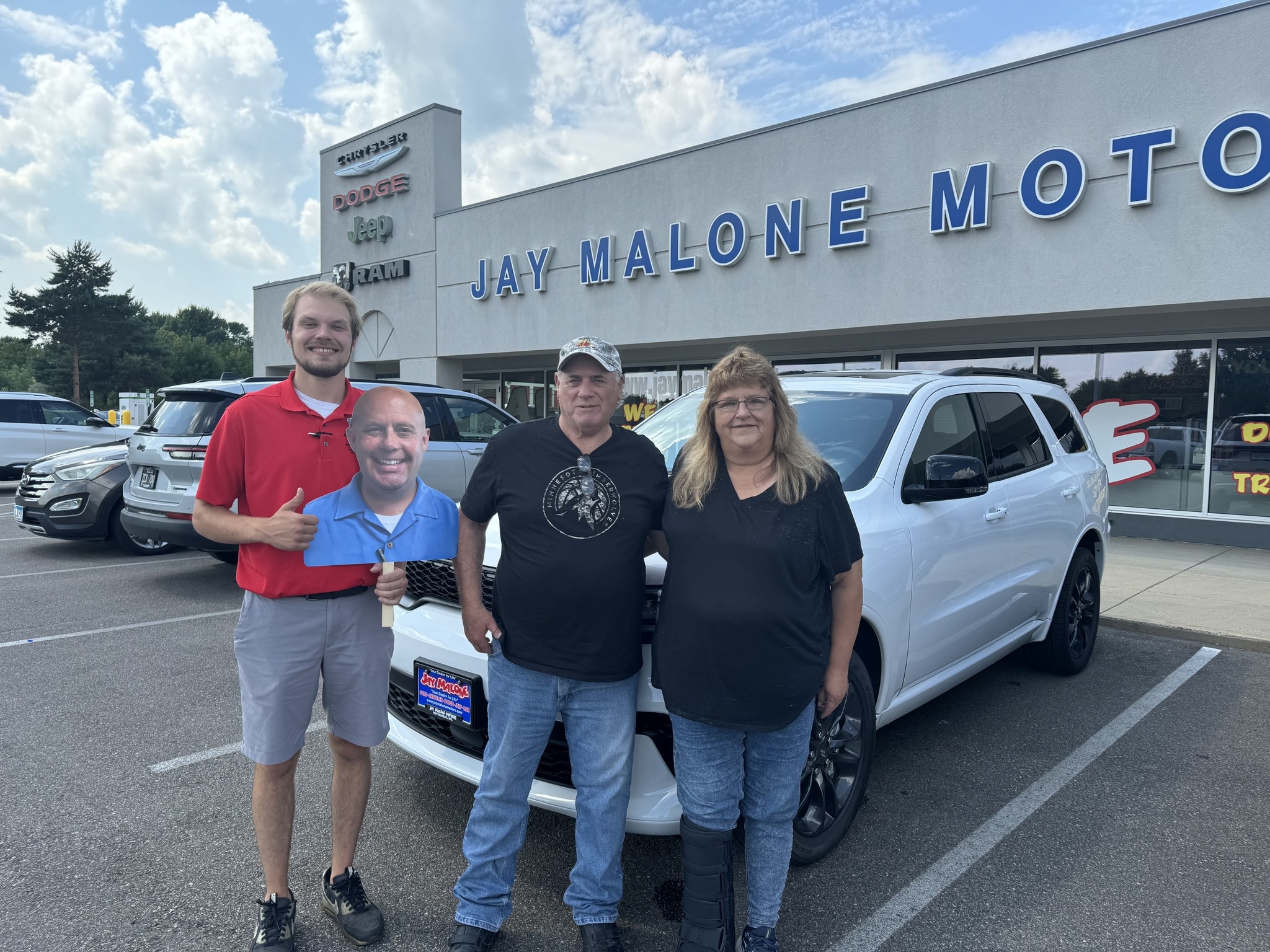 New Ulm MN Dodge Durango customer at Jay Malone CDJR Hutchinson