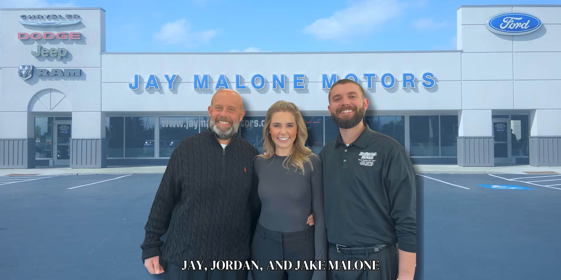 Jay, Jake, and Jordan Malone — family-owned dealership in Hutchinson, MN
