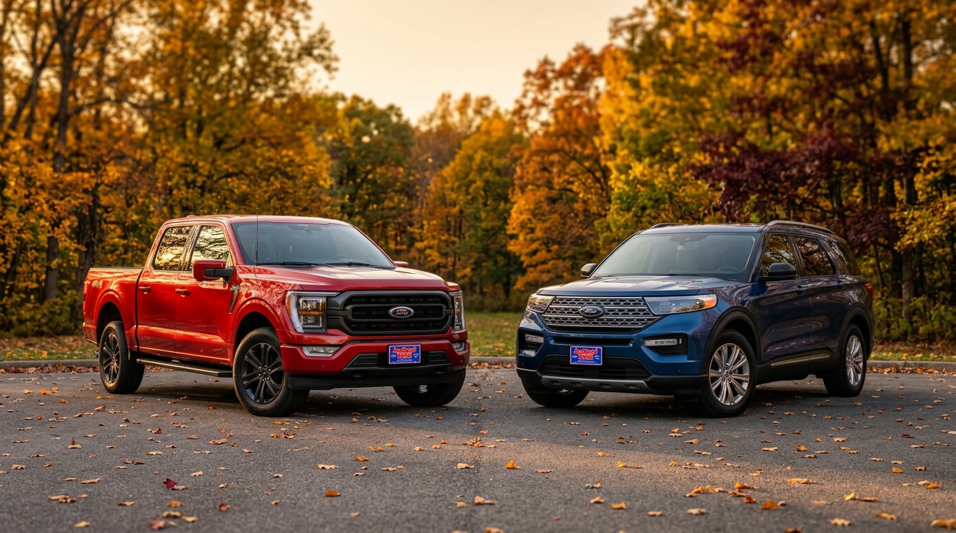 Drive into fall — Ford F-150 and SUVs at Jay Malone Ford, Hutchinson MN