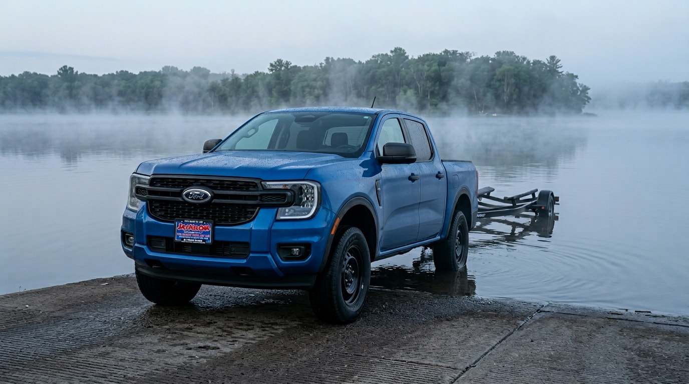 2026 Ford Ranger 4x4 in Minnesota winter conditions at Jay Malone Ford in Hutchinson, MN