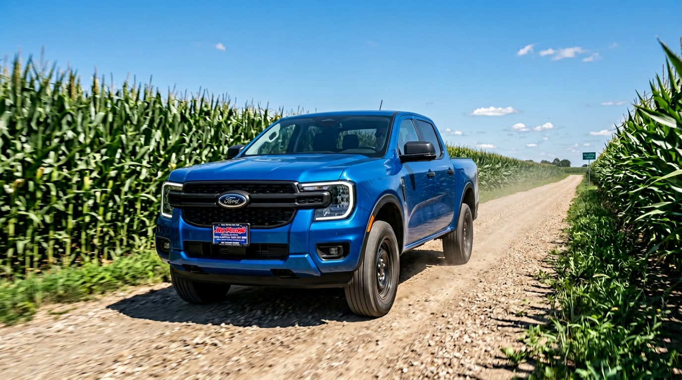 2026 Ford Ranger SYNC 4A technology and connected features at Jay Malone Ford Hutchinson MN