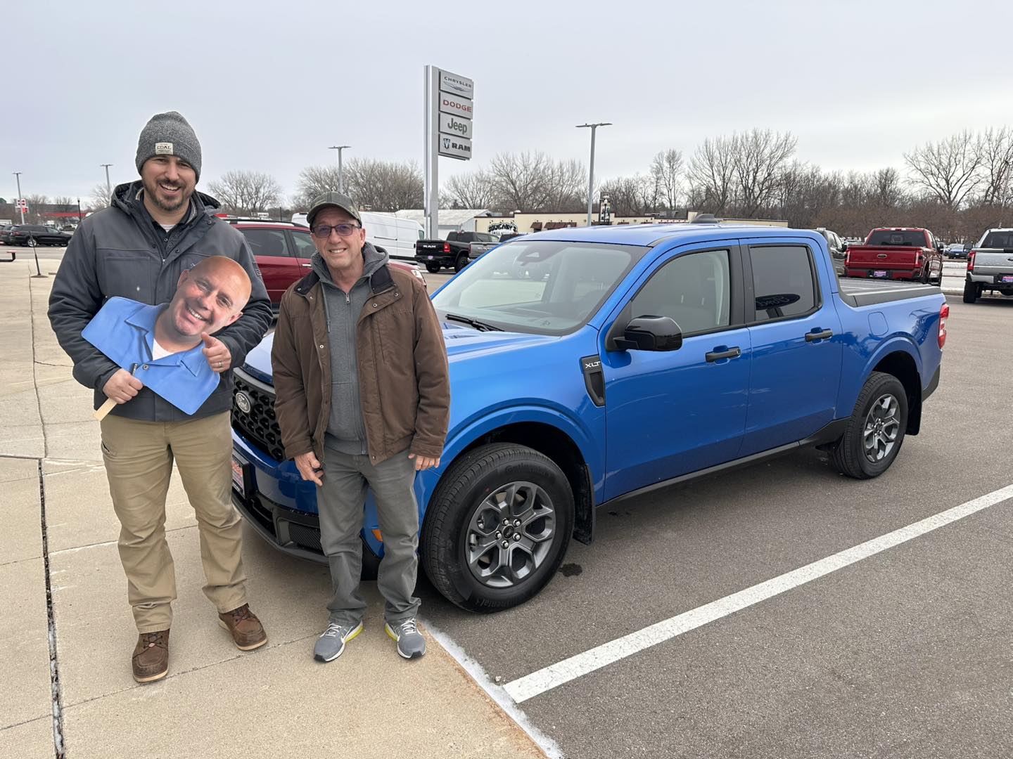 Jay Malone Ford customer from Dassel MN with Ford Maverick