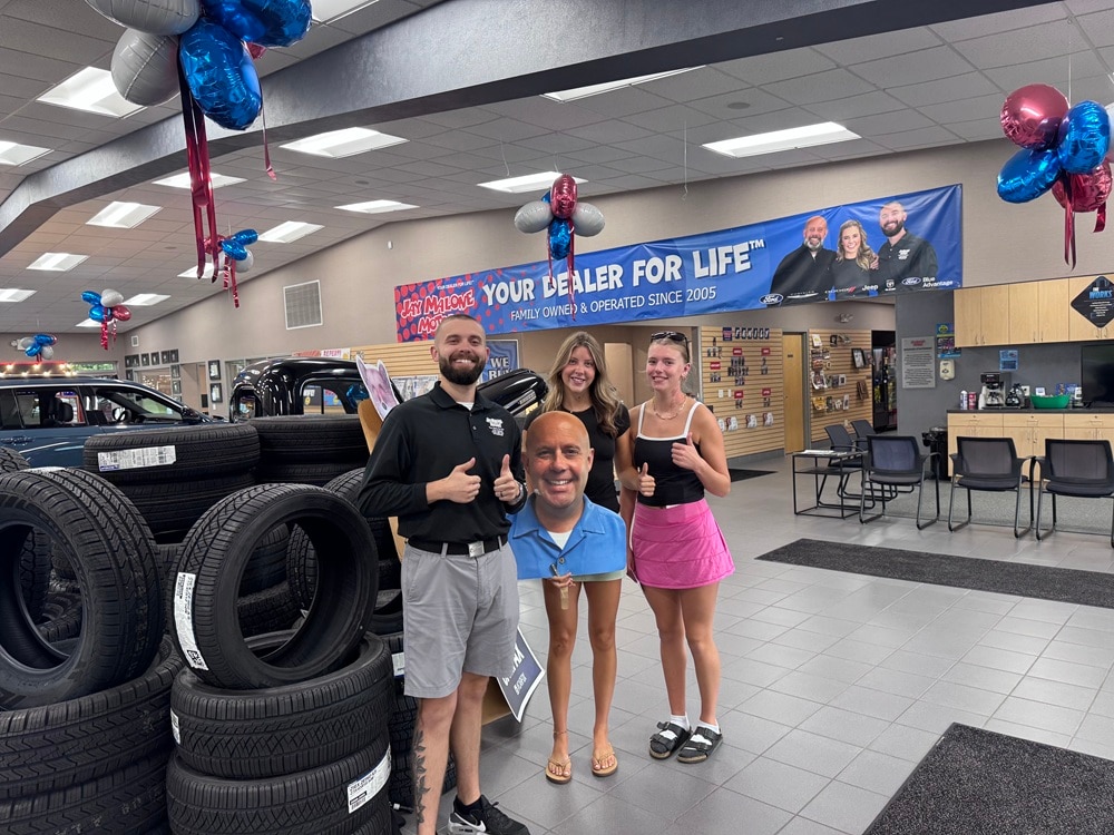 Jay Malone Motors supports the Hutchinson High School Girls Hockey team in Hutchinson, Minnesota