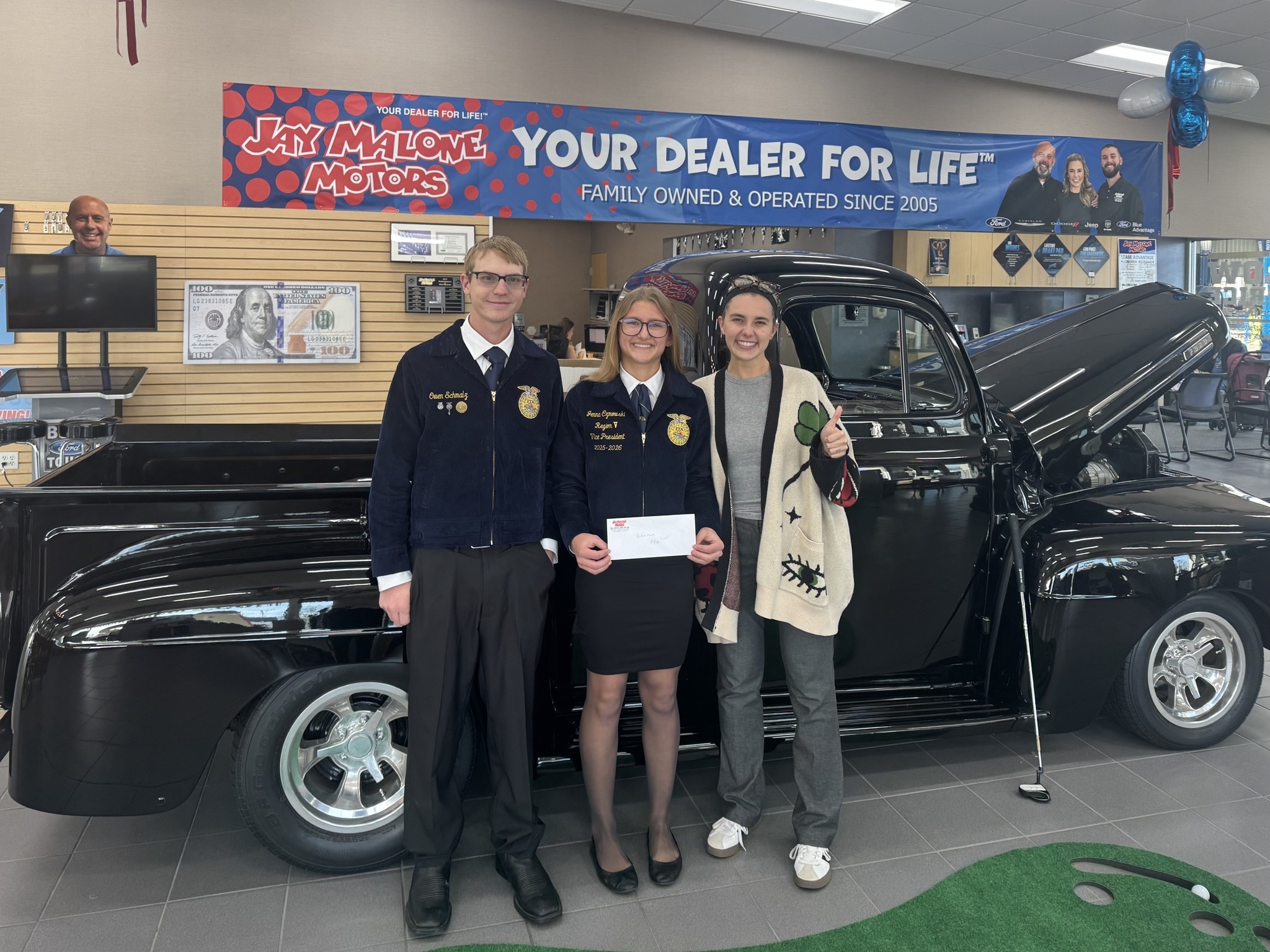Jay Malone Motors — Community Donation