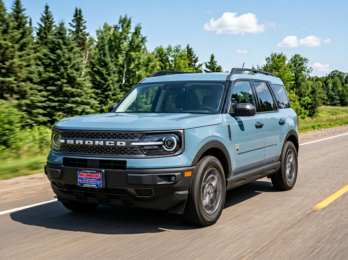 2026 Ford Bronco Sport exterior styling — new colors and packages available at Jay Malone Ford in Hutchinson, MN