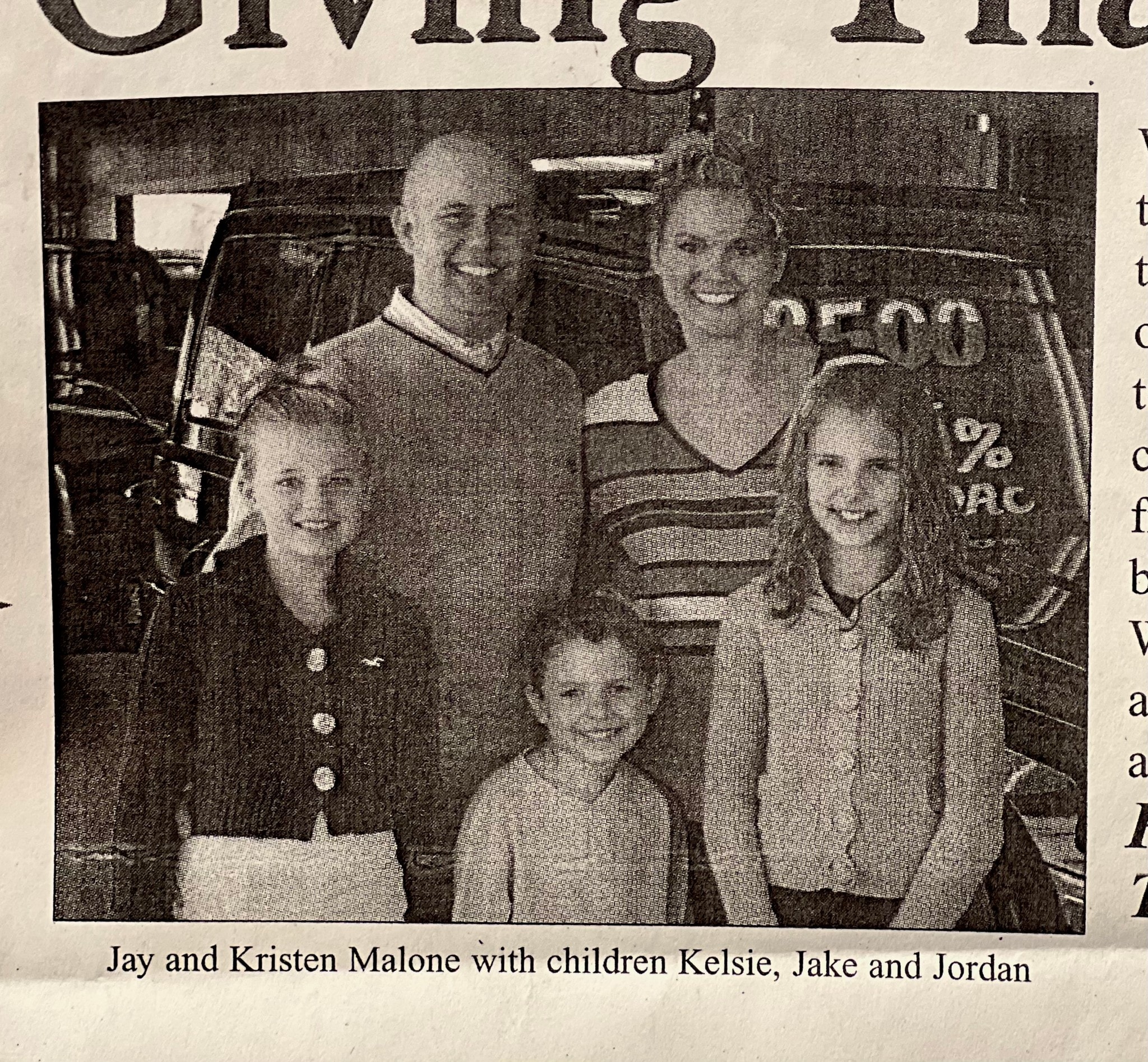The Malone Family — Hutchinson MN 2005