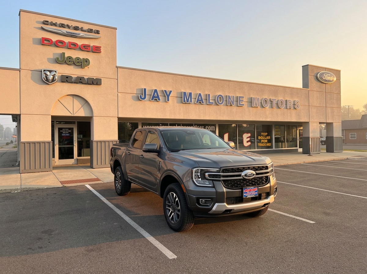 2026 Ford Ranger technology features at Jay Malone Ford in Hutchinson, MN