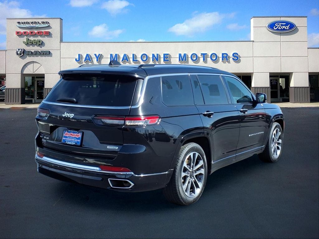 Certified 2023 Jeep Grand Cherokee L Overland with VIN 1C4RJKDGXP8782018 for sale in Hutchinson, Minnesota