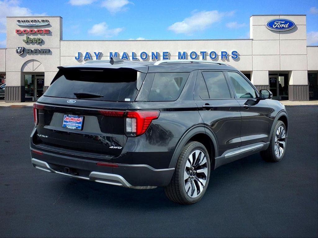 Certified 2025 Ford Explorer Platinum with VIN 1FMUK8HH3SGC24843 for sale in Hutchinson, Minnesota