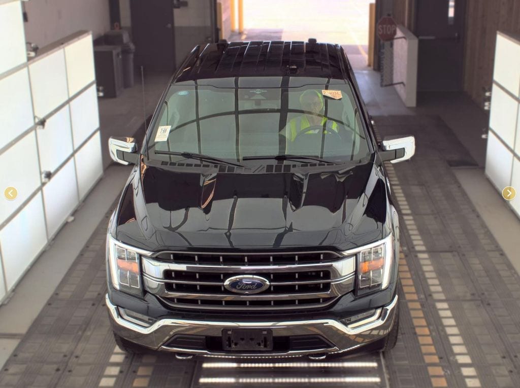 Certified 2023 Ford F-150 Lariat with VIN 1FTFW1E82PKD83192 for sale in Hutchinson, Minnesota