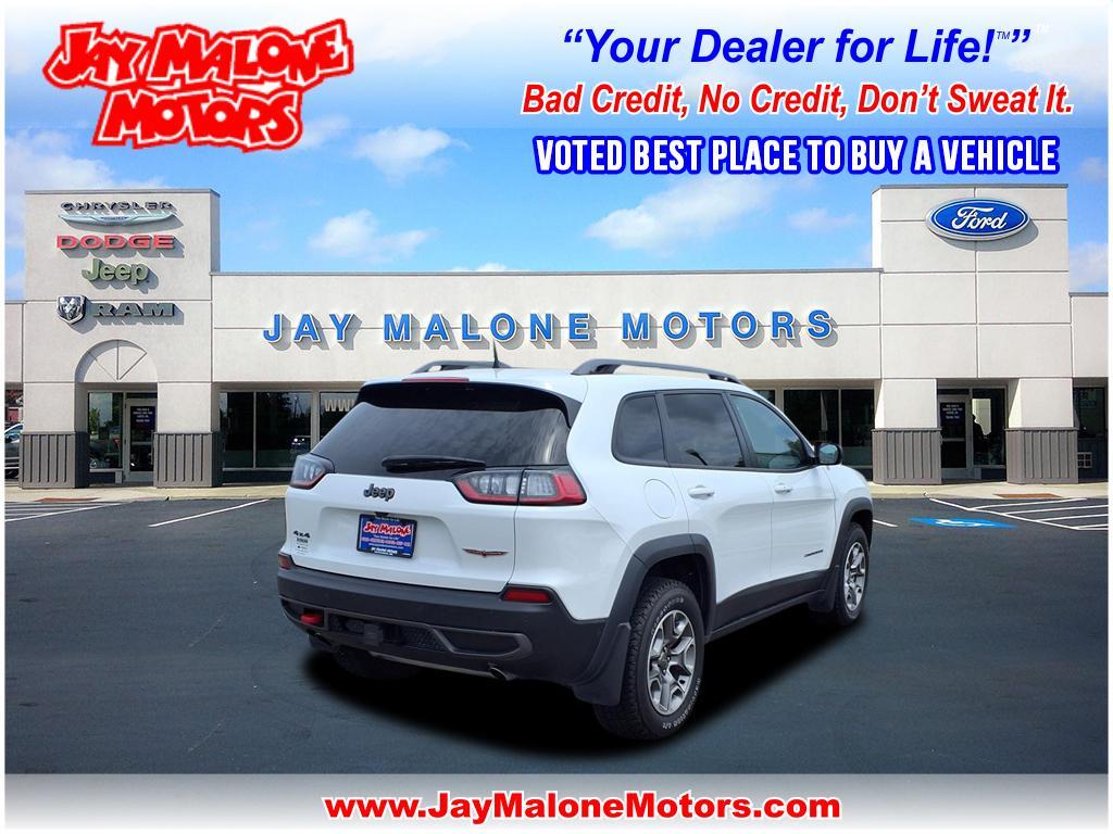 Used 2021 Jeep Cherokee Trailhawk with VIN 1C4PJMBX1MD167463 for sale in Hutchinson, Minnesota