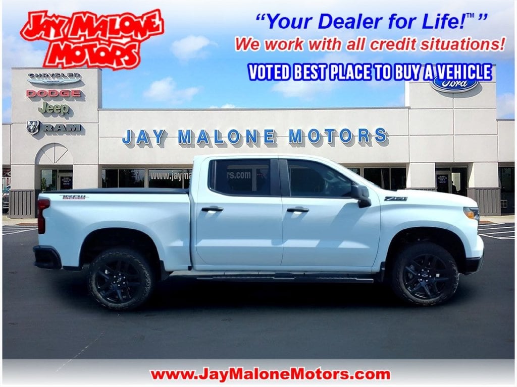 Certified 2024 Chevrolet Silverado 1500 Custom with VIN 3GCUDCE84RG293626 for sale in Hutchinson, Minnesota