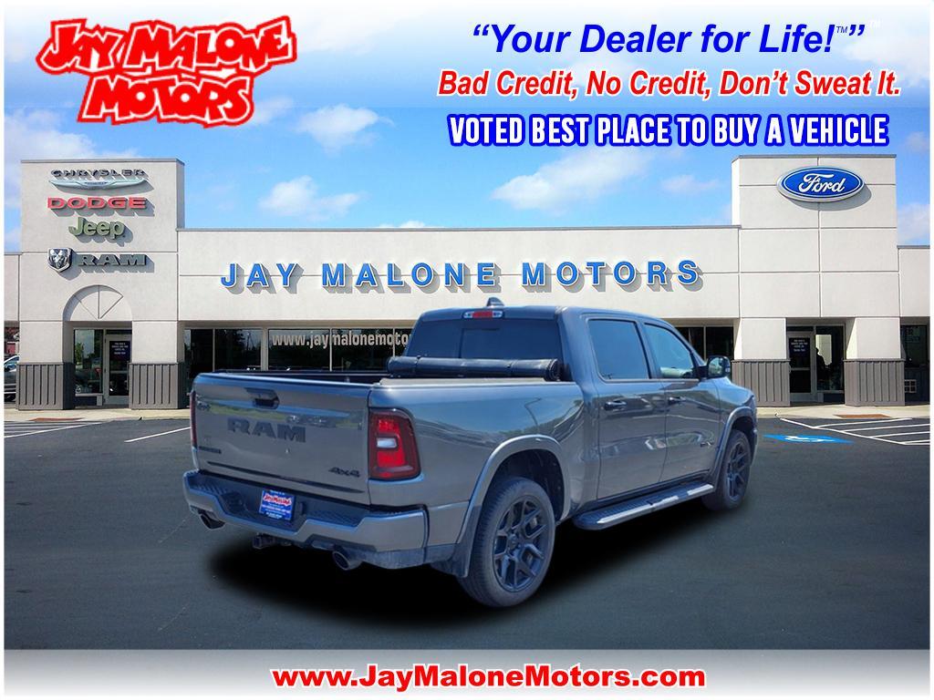 Used 2025 RAM Ram 1500 Pickup Laramie with VIN 1C6SRFJP8SN689912 for sale in Hutchinson, Minnesota
