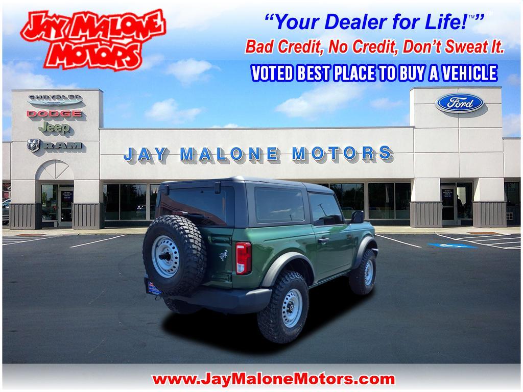 Certified 2022 Ford Bronco 2-Door Base with VIN 1FMDE5AH3NLA80643 for sale in Hutchinson, Minnesota