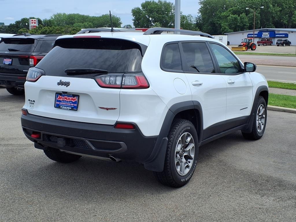 Used 2021 Jeep Cherokee Trailhawk with VIN 1C4PJMBX1MD167463 for sale in Hutchinson, Minnesota