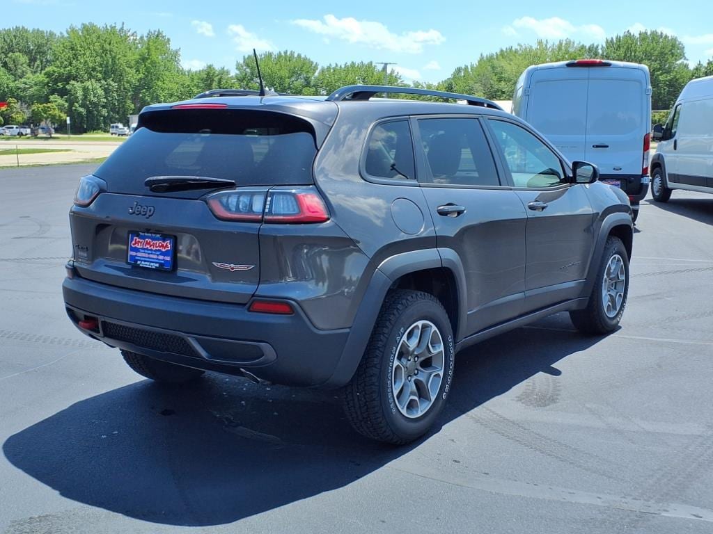 Used 2022 Jeep Cherokee Trailhawk with VIN 1C4PJMBXXND517707 for sale in Hutchinson, Minnesota
