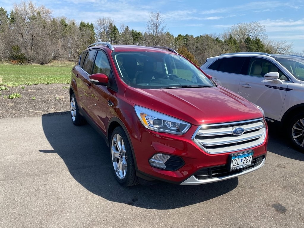 Used 2019 Ford Escape Titanium with VIN 1FMCU9J97KUB61570 for sale in Hutchinson, Minnesota