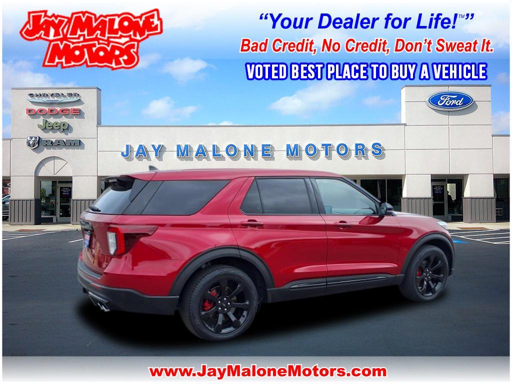 Certified 2022 Ford Explorer ST with VIN 1FM5K8GC6NGC34474 for sale in Hutchinson, Minnesota