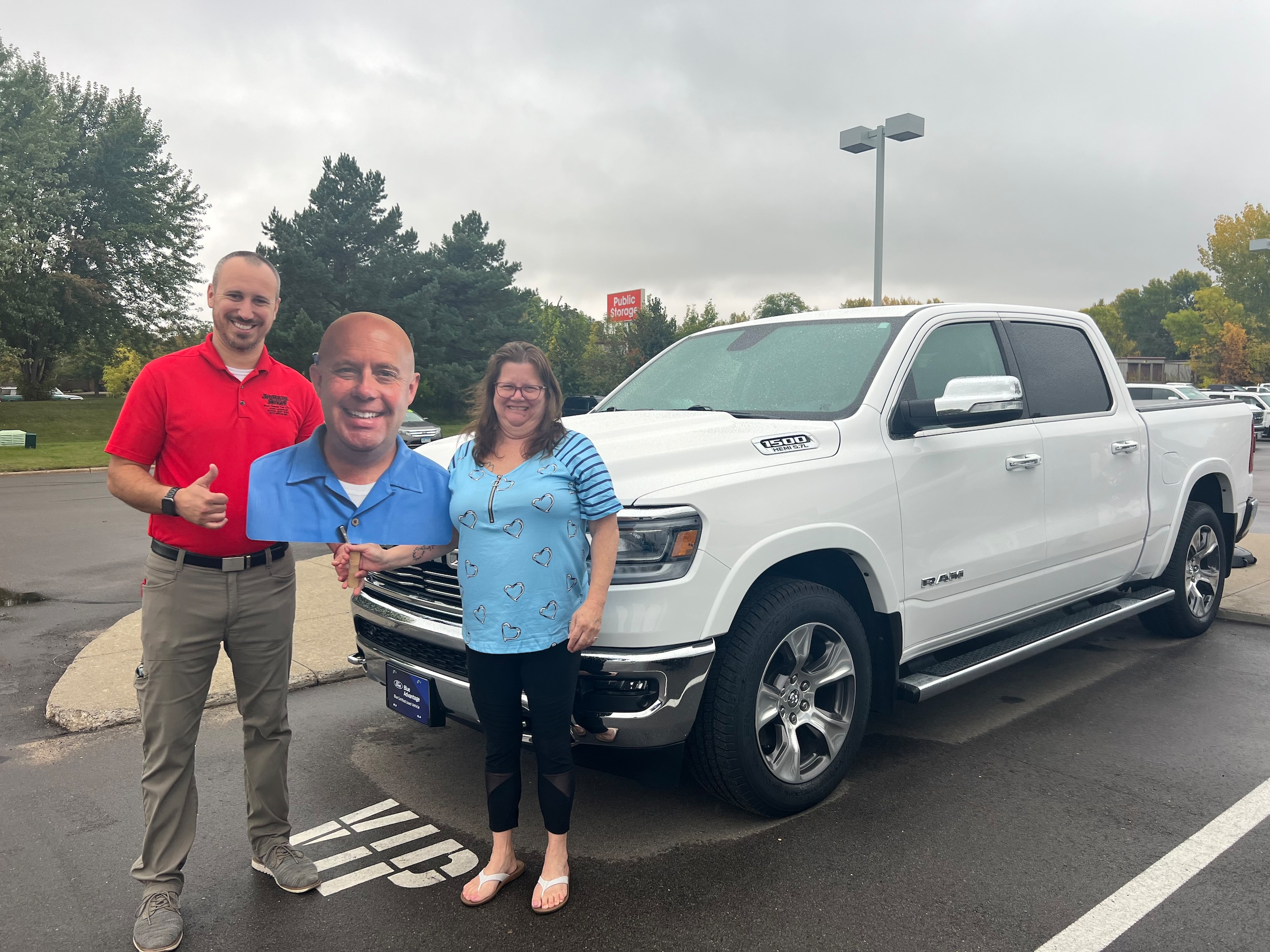 Brownton MN Ram truck customer Jay Malone CDJR Hutchinson