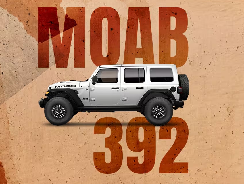 2026 Jeep Wrangler Moab 392, the HEMI V8 first drop of the Twelve 4 Twelve program