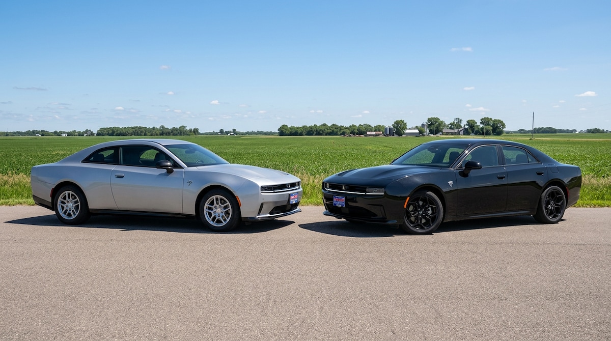 2026 Dodge Charger 2-door coupe and 4-door sedan at Jay Malone CDJR in Hutchinson, MN