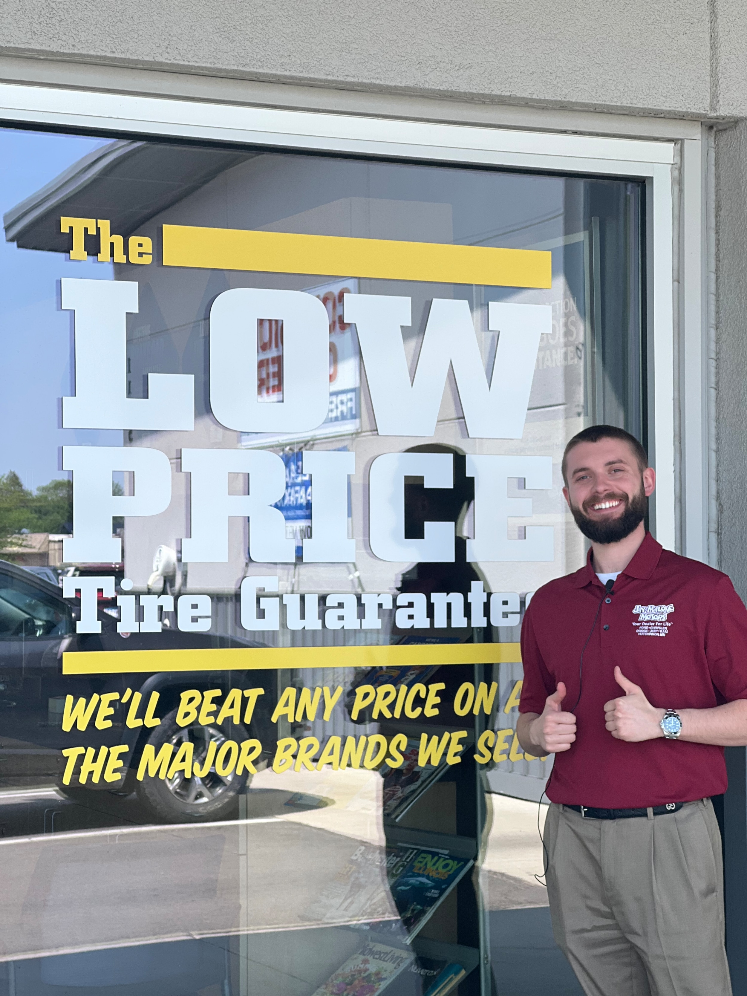 Jake Malone — Low Price Tire Guarantee at Jay Malone CDJR