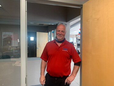 Staff member Joel Froemming from 88e486ba2e6c