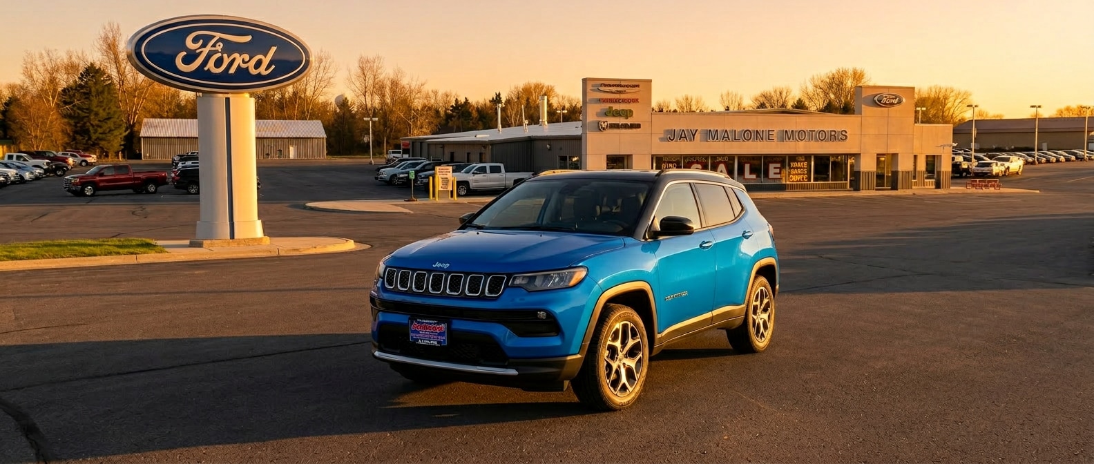 2026 Jeep Compass for first-time buyers at Jay Malone Motors Hutchinson MN