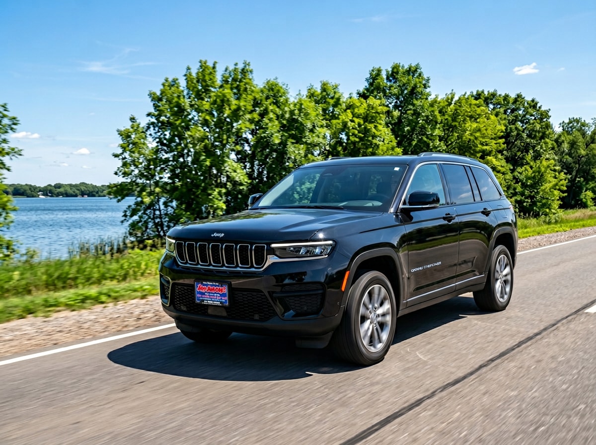 2026 Jeep Grand Cherokee exterior at Jay Malone Motors Hutchinson MN