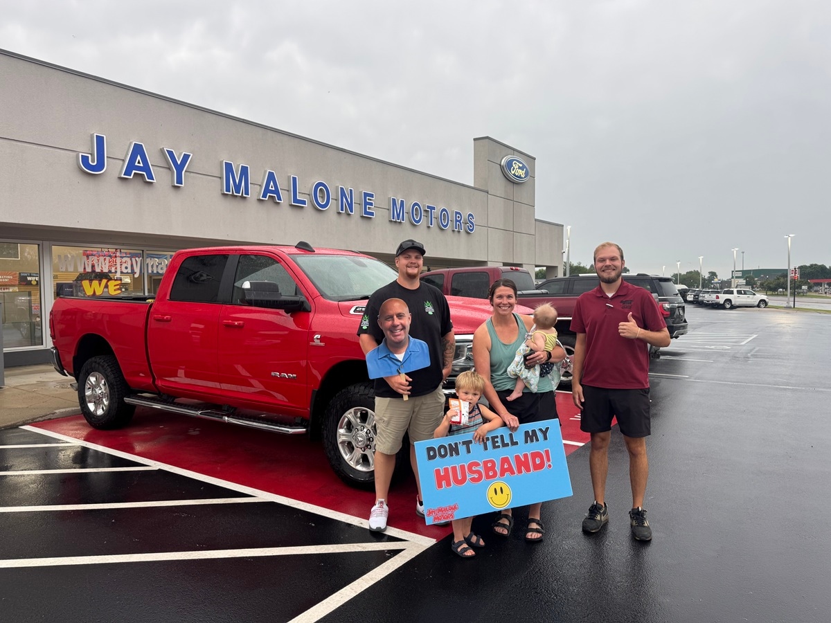 Hector MN Ram 2500 customer at Jay Malone CDJR Hutchinson