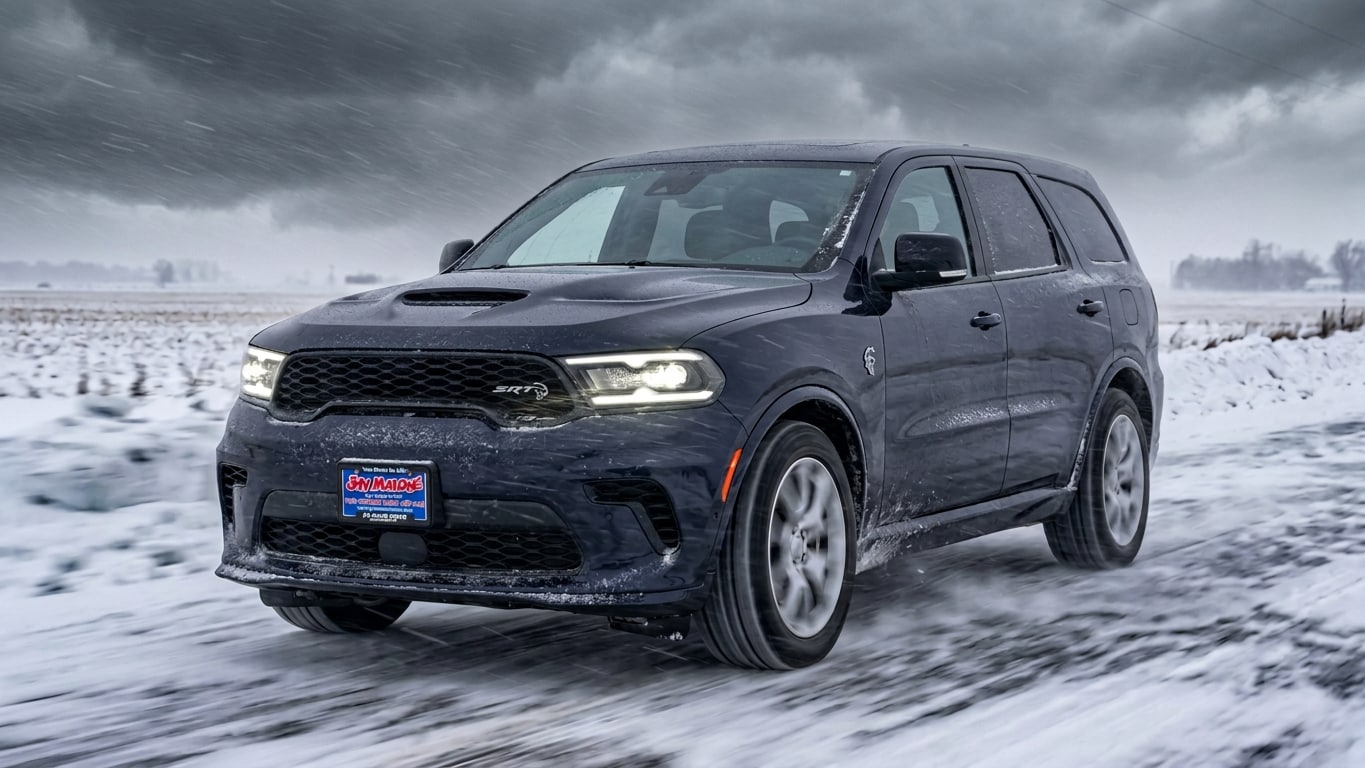 2026 Dodge Durango AWD winter performance - Jay Malone CDJR Hutchinson Minnesota