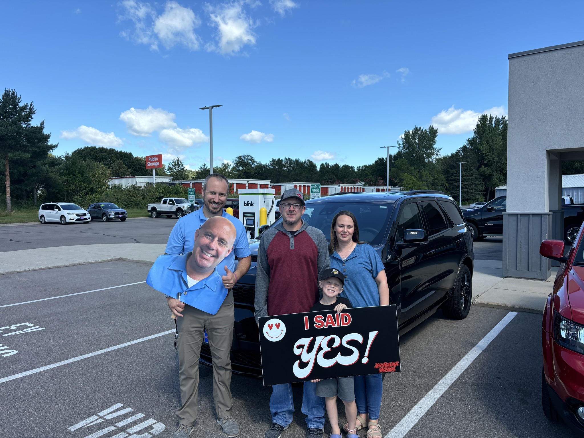 Dodge Durango customer at Jay Malone CDJR in Hutchinson MN