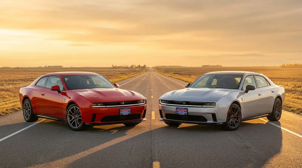 2026 Dodge Charger gas SIXPACK and Daytona EV at Jay Malone CDJR in Hutchinson, MN